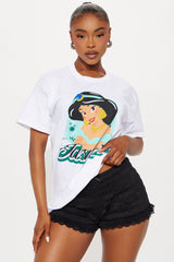 Jasmine Multi Hit Tee - White