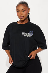 Beautiful Disaster Tee - Black