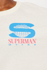 Superman Multi Hit Tee - Cream