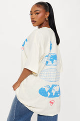 Superman Multi Hit Tee - Cream