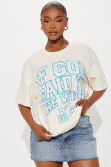 If God Said It He Will Do It Tee  - Natural