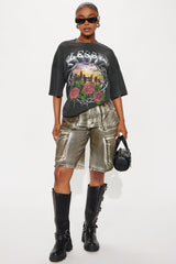 Blessed City Washed Tee - Black Wash