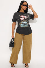 Outkast Washed Front and Back Tee - Black