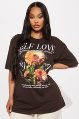 Self Love 1997 Tee  - Chocolate