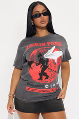 Linkin Park Washed Tee - Charcoal