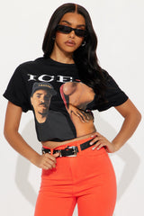 Ice T Pusher Oversized Tee - Black