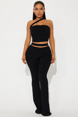 Valencia Snatched Pant Set - Black