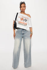 Corvette 1963 Off Shoulder Top - White