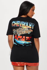 Camaro Multi Hit Oversized Tee - Black