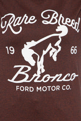 Ford Rare Breed Bronco Oversized Tee - Brown
