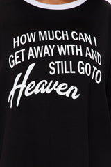 How Much Can I Get Away With Tee - Black