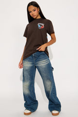 Eternal Butterfly Tee  - Dark Brown
