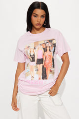 Mean Girls Oversized Tee - Pink