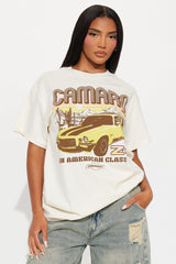 Camaro Desert Oversized Tee - Natural