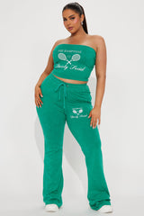 The Hamptons Sporty Tube Top - Green