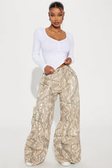Got It Bad Stretch Cargo Jeans - Camouflage