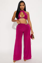 Dancefloor Diva Pant Set - Magenta