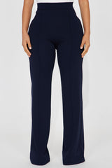 Victoria High Waisted Dress Pants - Navy
