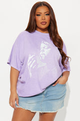 Ice Cube G Style Icon Washed Tee - Purple