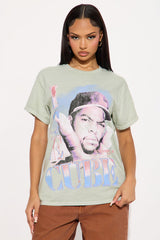 Ice Cube Westside Heat Washed Tee - Green