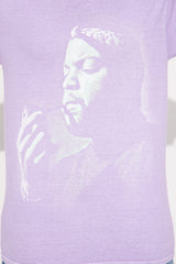 Ice Cube G Style Icon Washed Tee - Purple