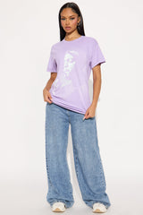 Ice Cube G Style Icon Washed Tee - Purple
