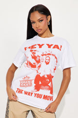 Outkast Hey Ya Tee - White