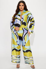 Amary Pant Set - Multi Color