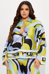 Amary Pant Set - Multi Color