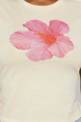 Hibiscus Honey Tee - Yellow