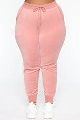 The Original Trendsetter Velour Set - Mauve