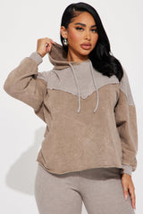 Yazmine Vintage Wash Legging Set - Taupe