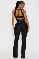 Hotshot Hottie 3 Piece Pant Set - Black