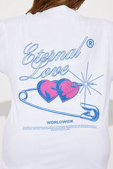 Eternal Love Worldwide Tee - White
