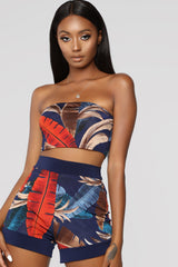 Vacation Forever 3 Piece Set - Navy/Combo