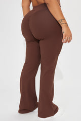 Claudia Super Soft Active Yoga Pant - Chocolate