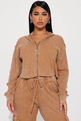 Blair Thermal Pant Set - Brown