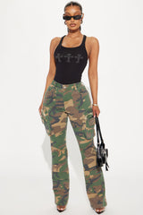 Crossed Your Mind Bodysuit - Black