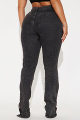 Chasin' You Mineral Wash Pant - Black Wash