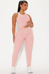Hill Hiker Super Soft Active Legging - Mauve