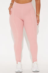 Hill Hiker Super Soft Active Legging - Mauve