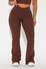 Claudia Super Soft Active Yoga Pant - Chocolate