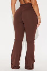 Claudia Super Soft Active Yoga Pant - Chocolate
