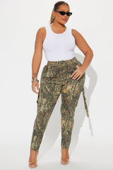Day N Night Cargo Skinny Pant - Green/combo