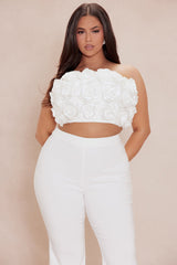Anna Rose Pant Set - White