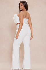 Anna Rose Pant Set - White