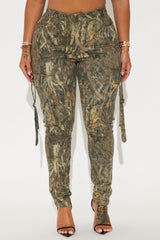 Day N Night Cargo Skinny Pant - Green/combo