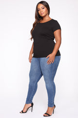 Luxe High Waist Skinny Jeans - Medium