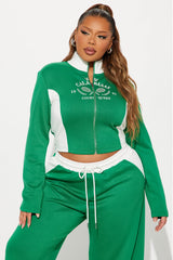 Calabasas Track Pant Set - Kelly Green