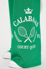 Calabasas Track Pant Set - Kelly Green